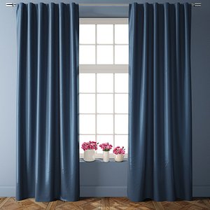 3D greenwich curtains
