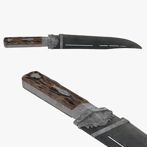 3D Malappuram Kathi Dagger
