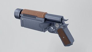 3D model K-16 Bryar pistol