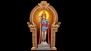 Thiruchendur Murugan 3D model
