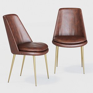 Finley Low-Back Upholstered Dining Chair