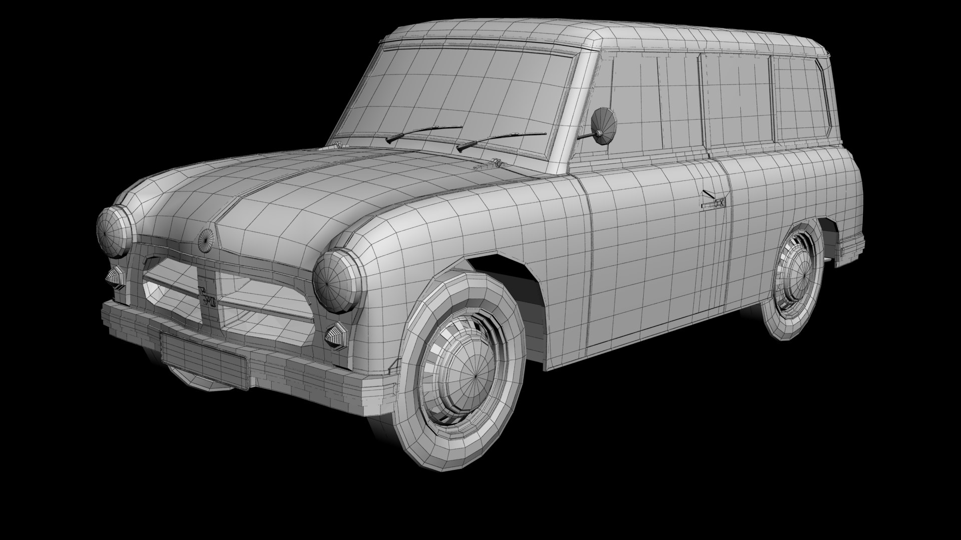 AWZ P70 Variant Model - TurboSquid 2335586