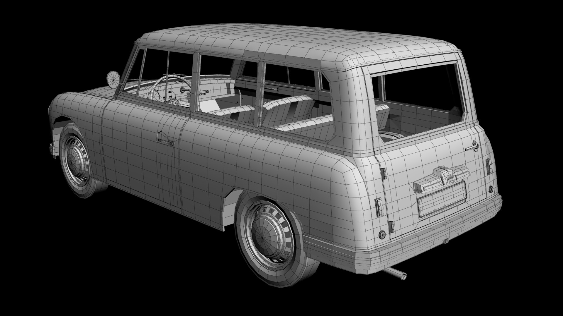 AWZ P70 Variant Model - TurboSquid 2335586