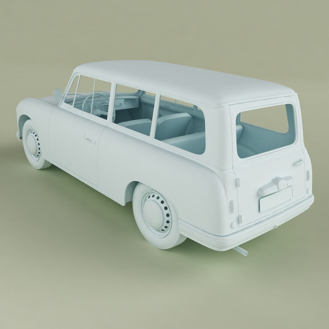 AWZ P70 Variant Model - TurboSquid 2335586
