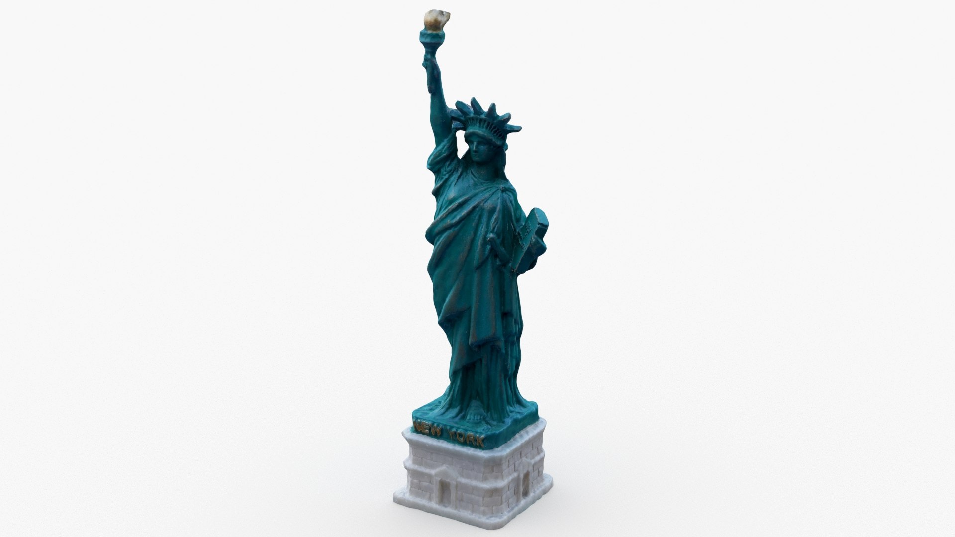 Statue of Liberty figurine 3D model TurboSquid 1835229