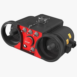 Remote Control Trench Roller 3D