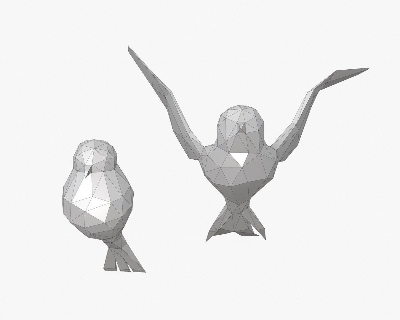 3D Cartoon Birds -LOW POLY https://p.turbosquid.com/ts-thumb/Q9/C1ambo/Ew/wf3/jpg/1660332917/1920x1080/fit_q87/e03d05e1b8fc89626f7564d410290c6ab80f4e98/wf3.jpg