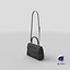 3D model realistic women s bag