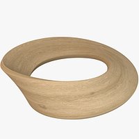 Mobius Strip Wood