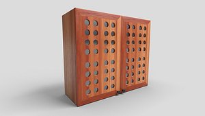 Kitchen Cabinet N38 3D model