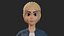 White Female Cartoon Character Michelle