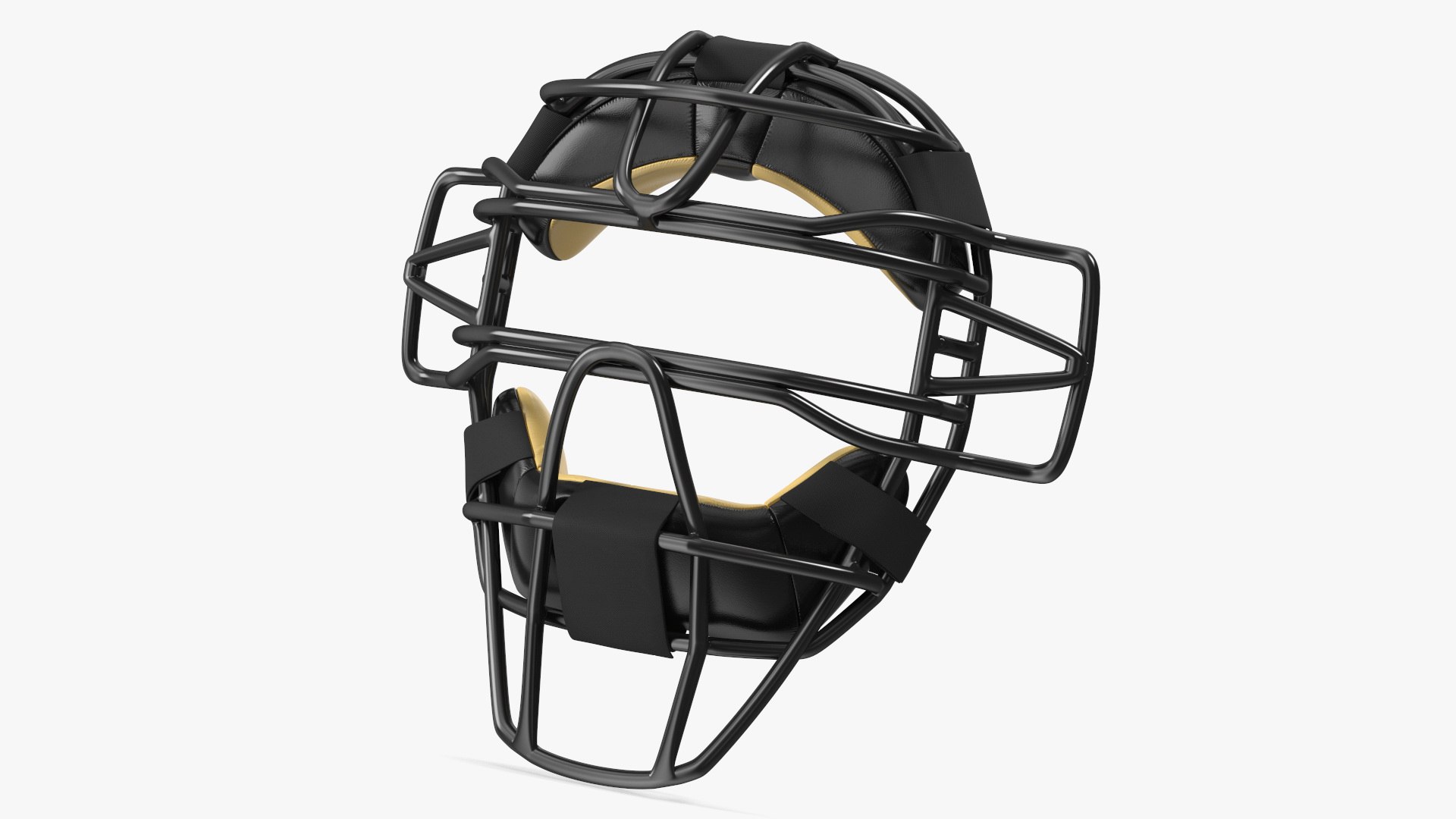 Baseball Catchers Mask 3D model preview