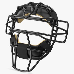 Baseball Catchers Mask 3D model