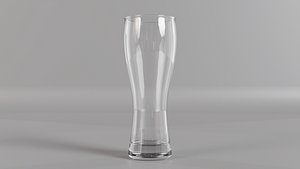 3D Pilsner glass model