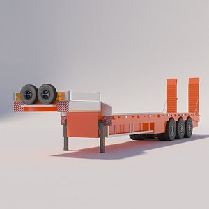 Semi-trailer heavy-duty truck