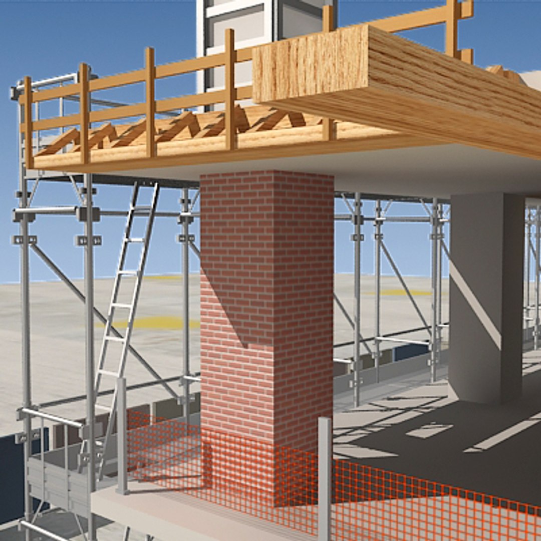 3d Construction Area Model