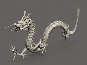 Asian Chinese Dragon 13 3D model