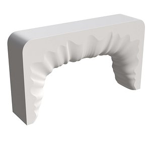 Arteriors Farely Outdoor Console 3D
