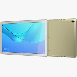 realistic huawei mediapad m5 3D