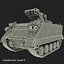US Army Armored Vehicle M901 ITV Rigged