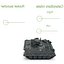 US Army Armored Vehicle M901 ITV Rigged