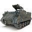 US Army Armored Vehicle M901 ITV Rigged
