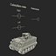 US Army Armored Vehicle M901 ITV Rigged