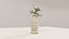 Vase mit Blume 3D-Modell