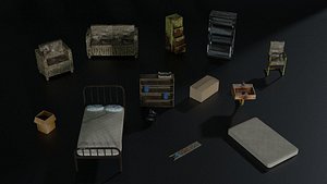 3D Apocalyptic furnitures