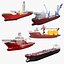 Pacote de Navios Industriais