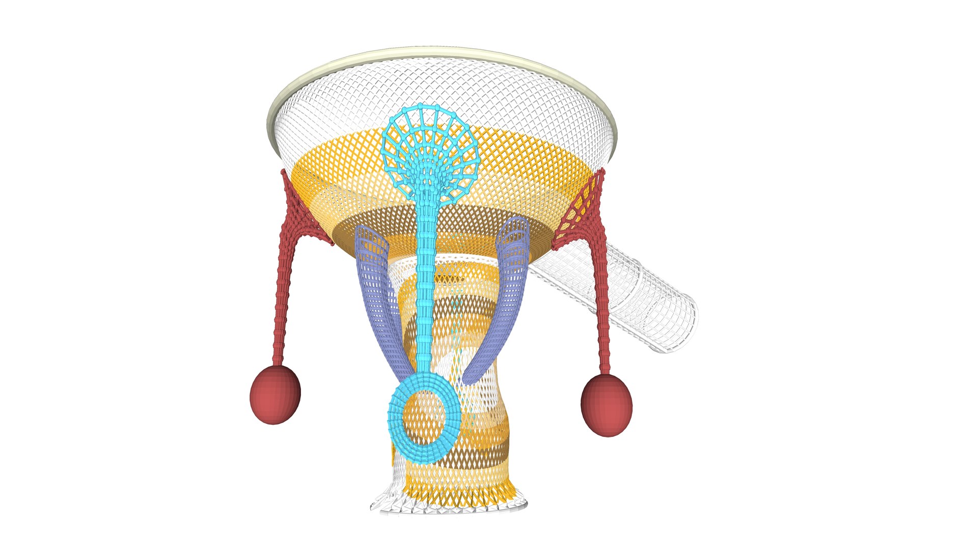 Rainbow Net Childrens Amusement Equipment Childrens Entertainment ...