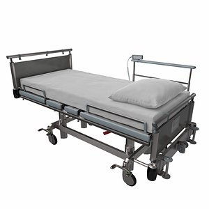 3D hospital bed