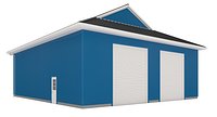 Garage-009 (Low Poly)