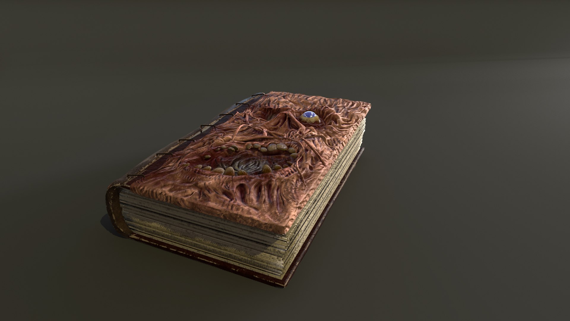 Spooky Notebook Model - TurboSquid 1286990