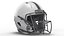 Casco Blanco Jugador De Fútbol Americano