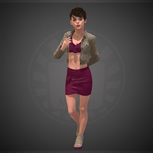 character people human 3D model