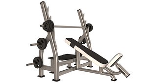 Inclined Press Bench