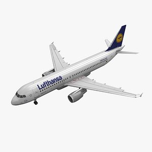 Airbus A320 Lufthansa Animated
