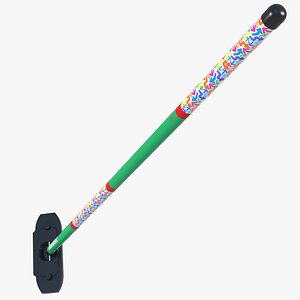 Curling Broom - Green