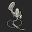 Studio Microphone 3D Model