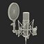Studio Microphone 3D Model