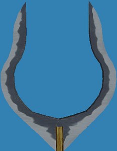 Fantasy Bladed Staff