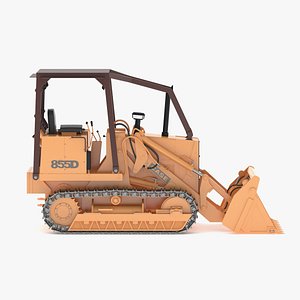 Case 855D Crawler Loaders 3D model