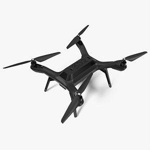3dr solo drone quadcopter 3D