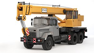 KrAZ 65053 KTA-28 2008 3D