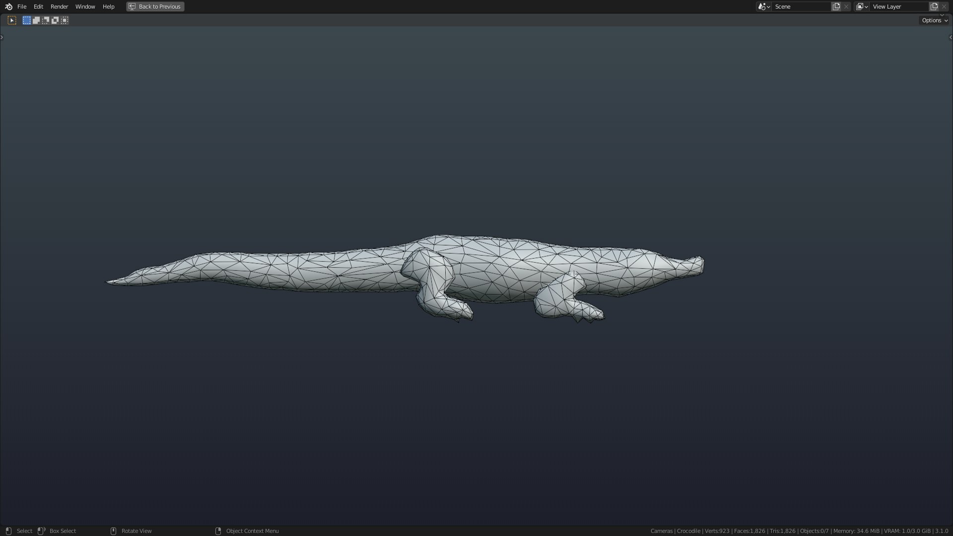 Low Poly Crocodile Rigged With Realistic Texture 3D - TurboSquid 1876182