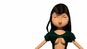 Roblox Woman Face : Robloxella - 3D model by alexfasie (@alexfasie