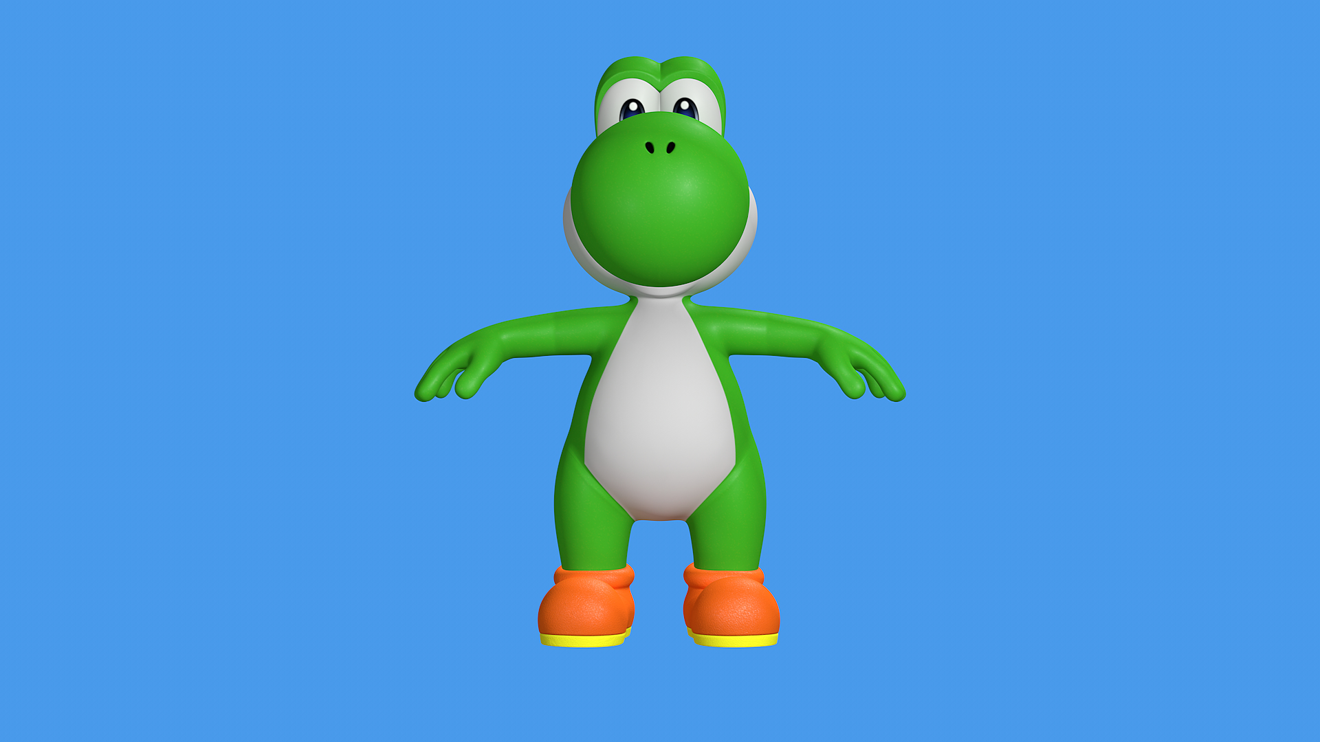 Recursos de personagens do jogo Super Mario e Yoshi Modelo 3D - TurboSquid  1684380