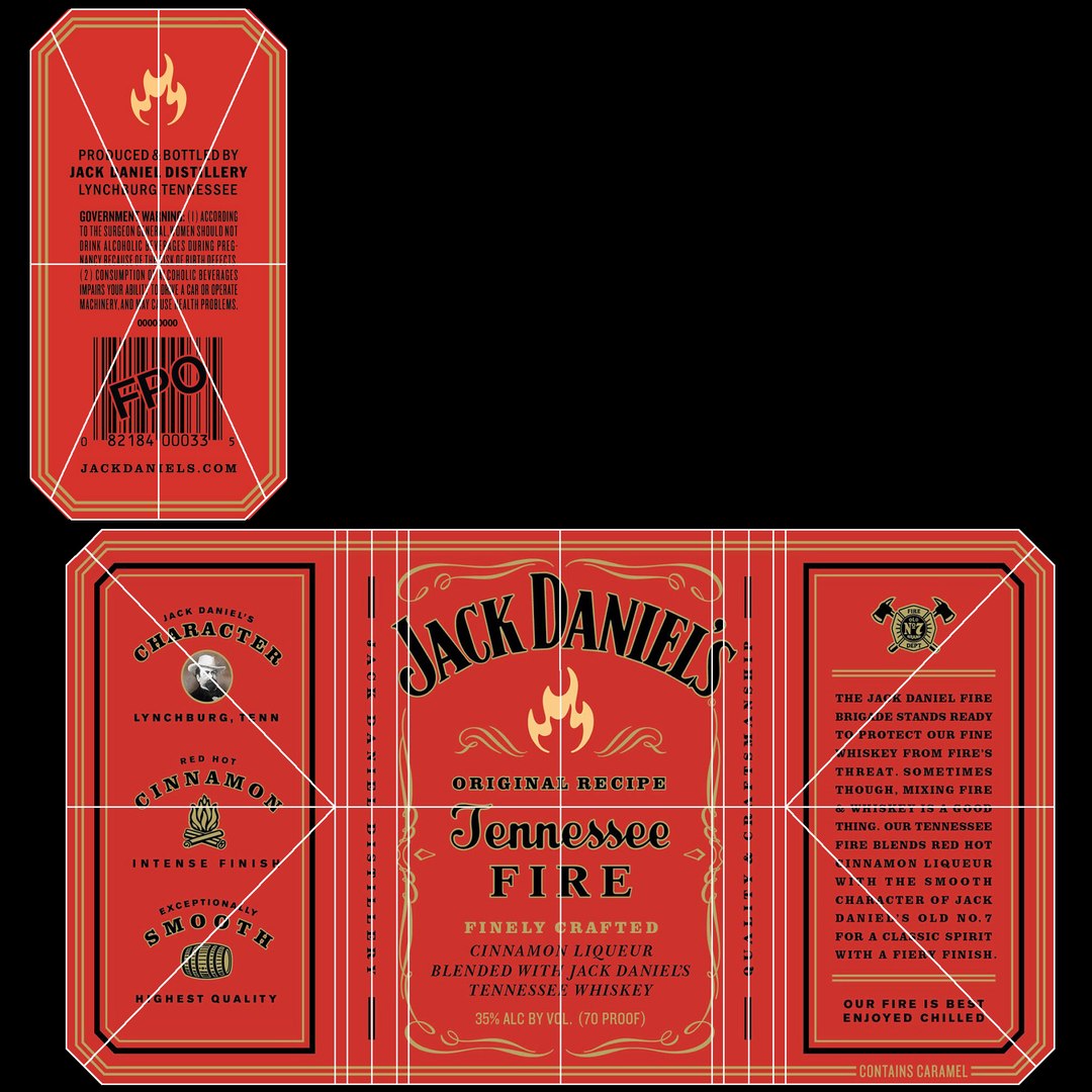 3d Jack Daniel S Bottle Model