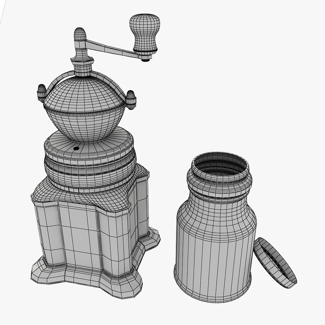 Coffee Grinder 3d Model